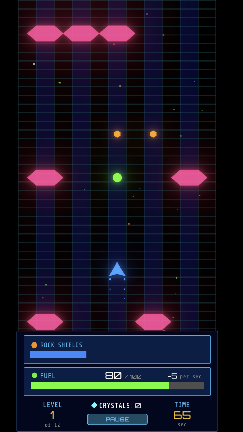 Screenshot of Asteroid Scavenger
